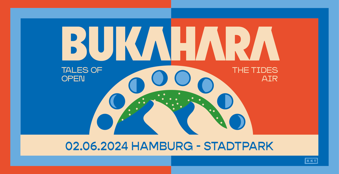 Tickets BUKAHARA, Tales of the Tides Open Air 2024 in Hamburg