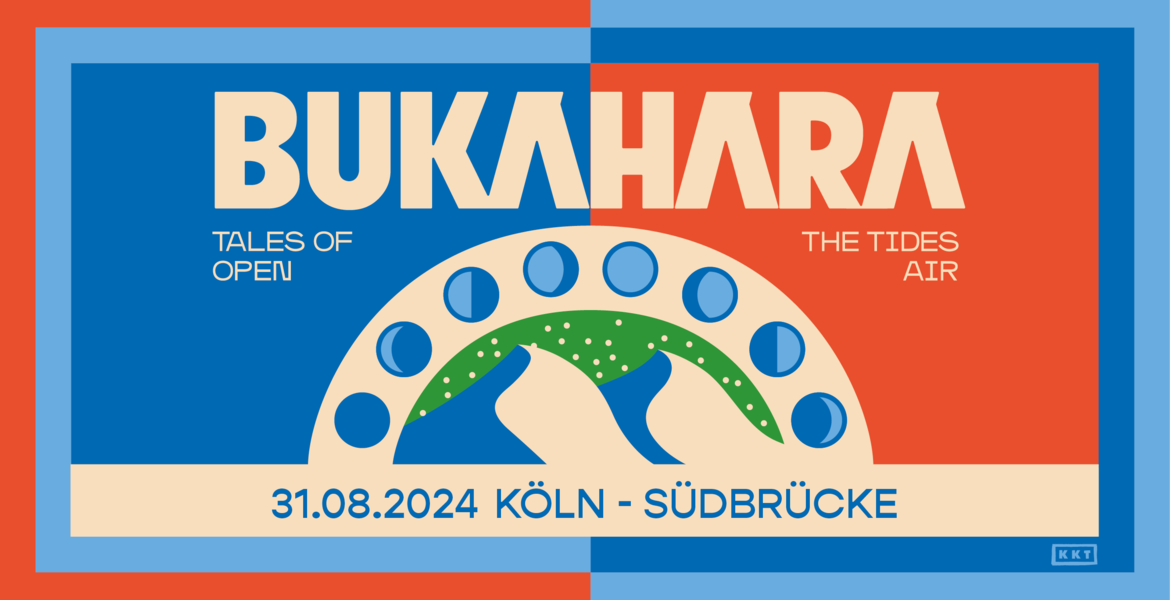 Tickets BUKAHARA, Tales of the Tides Open Air 2024 in Köln